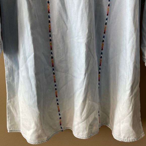 NWOT kid’s Lucky Brand embroidered fade dress XL - Picture 3 of 10